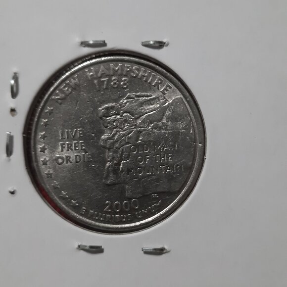 2000P DDO/DDR NEW HAMPSHIRE STATE QUARTER - Picture 2 of 11